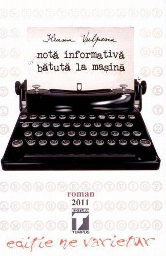 Nota informativa batuta la masina